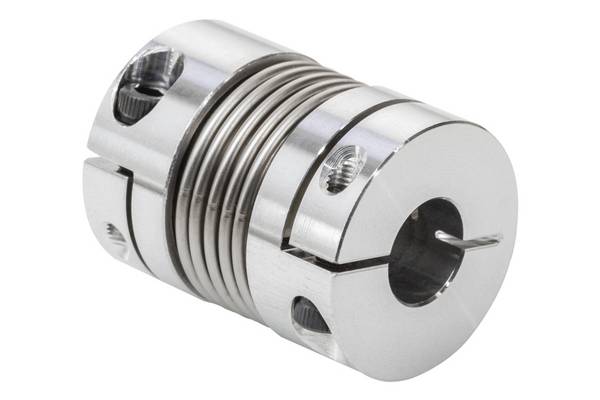 HBM Messtechnik 1-4413.0001, Faltenbalg-Kupplung 0.5 N·m [Ø6/Ø6 mm]