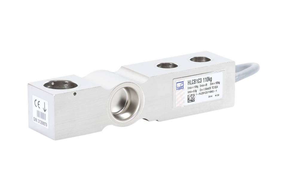 HBM Messtechnik 1-HLCB1C3/1.1T-1, Biegestabwägezelle
