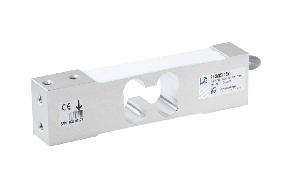 HBM Messtechnik 1-SP4MC3MR/20KG-1, Plattformwägezelle