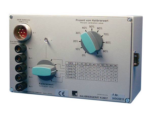 HBM Messtechnik 1-K3607, Kalibriergerät
