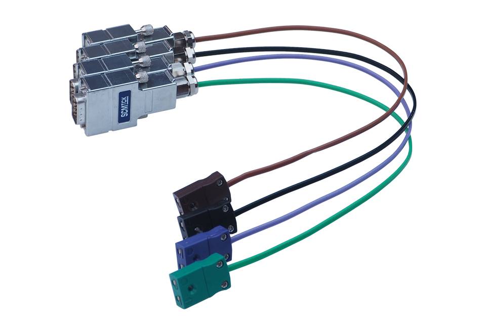 HBM Messtechnik 1-SCM-TCJ, Adapter SubHD15 Thermo Mini Typ J-0
