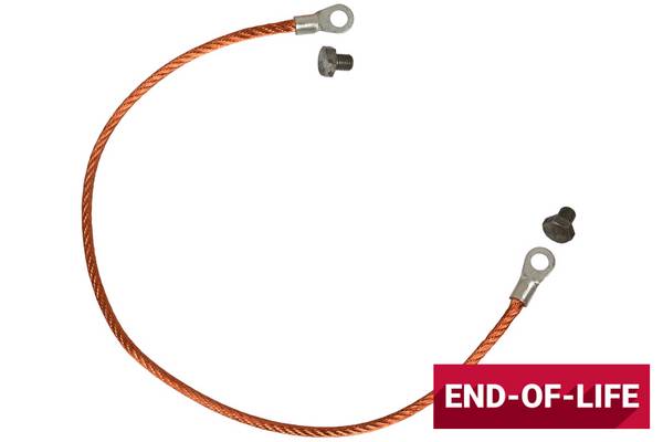 HBM Messtechnik 1-EEK6, Erdungskabel, Kupfer, Länge 600mm