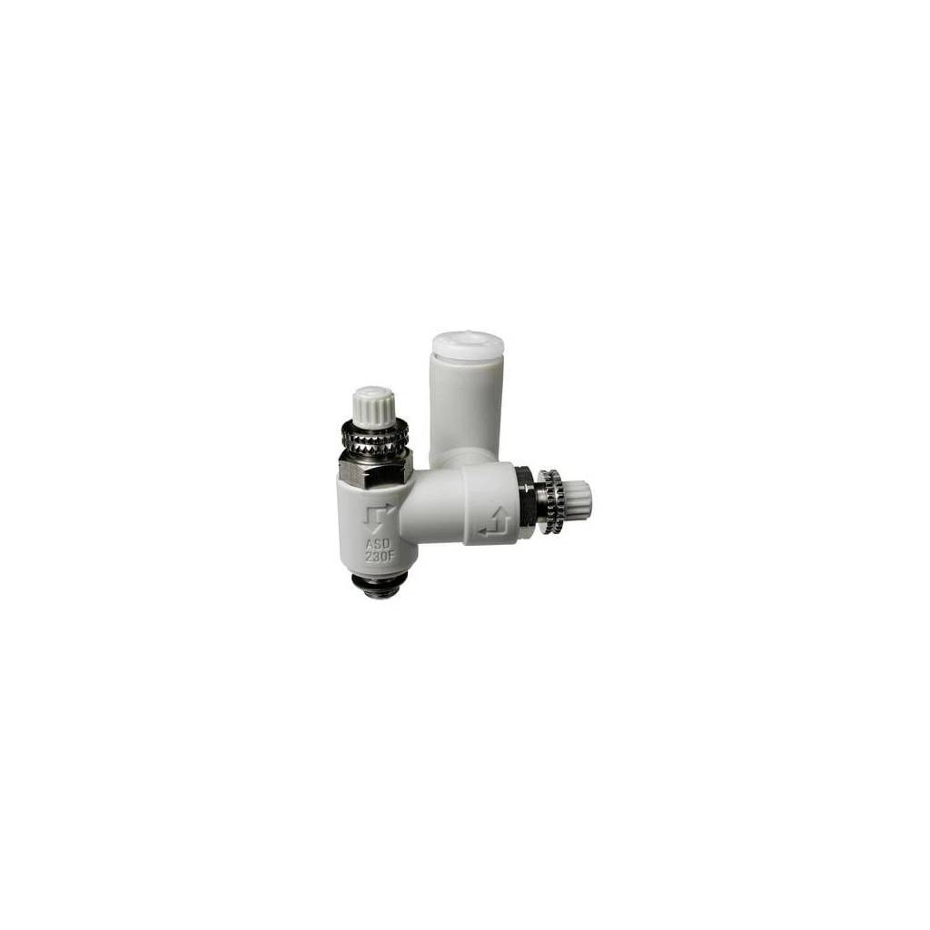 SMC ASD430FG-02-08S, Doppel-Drosselrückschlagventil-0