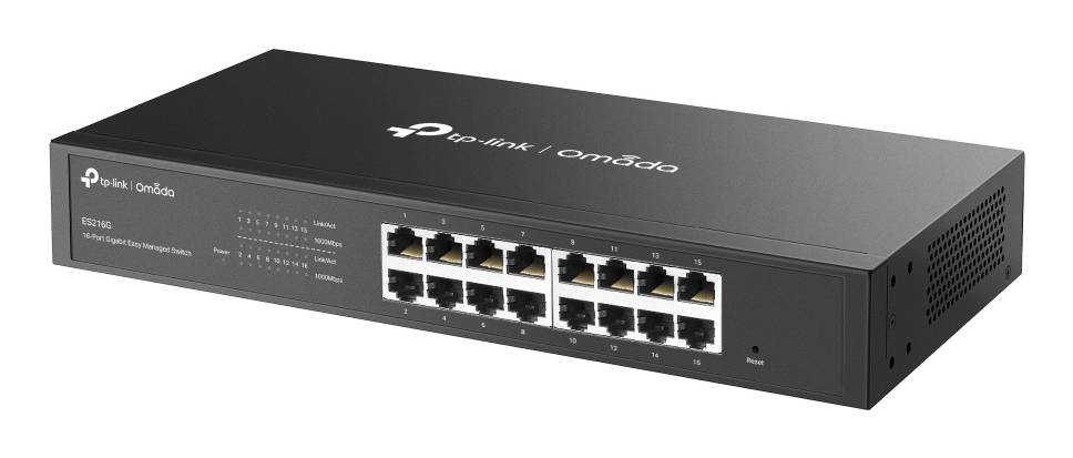 TP-LINK Omada ES216G, Managed, L2, Gigabit Ethernet (10/100/1000), Rack-Einbau-3