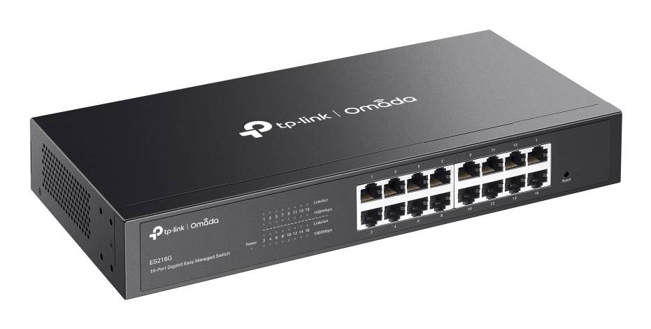 TP-LINK Omada ES216G, Managed, L2, Gigabit Ethernet (10/100/1000), Rack-Einbau-4