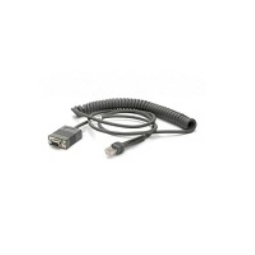 Symbolbild für Zebra - Seriell / Netzkabel - DB-9 (W) zu 9-poliger serieller Kopf - 2.8 m - gewickelt - für Zebra DS3608, DS3678, LI360