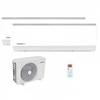 KAISAI Klimaanlage Set Multi-2 | Fly | KWX-09KRHI + K20E-18HFN32H | 2 x 2,6 kW | inkl. Montage & Inbetriebnahme