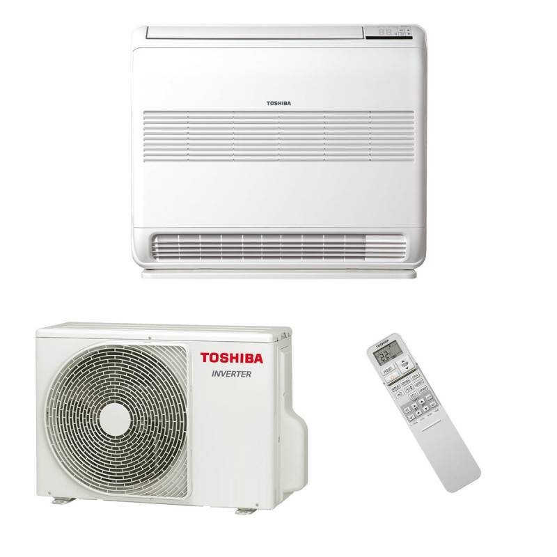 Toshiba Truhengerät/ Konsole Set | Bi-Flow | RAS-B10J2FVG-E+RAS-10J2AVSG-E1 | 2,5 kW | inkl. Inbetriebnahme-0