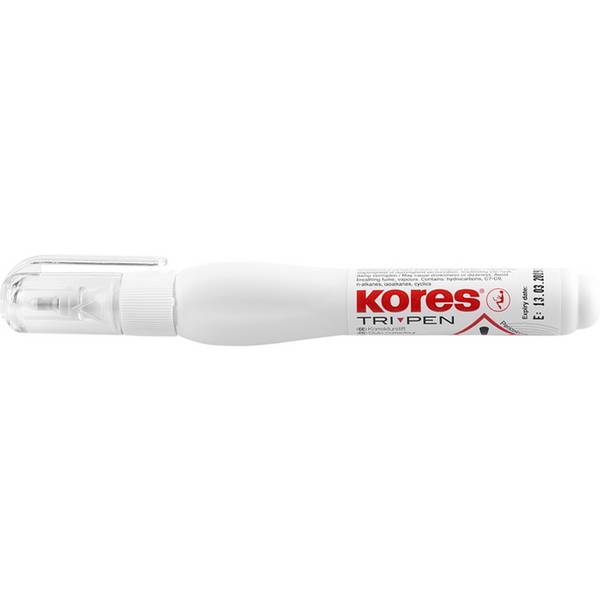 Kores Korrekturstift "Tri Pen", weiß, Inhalt: 10 g