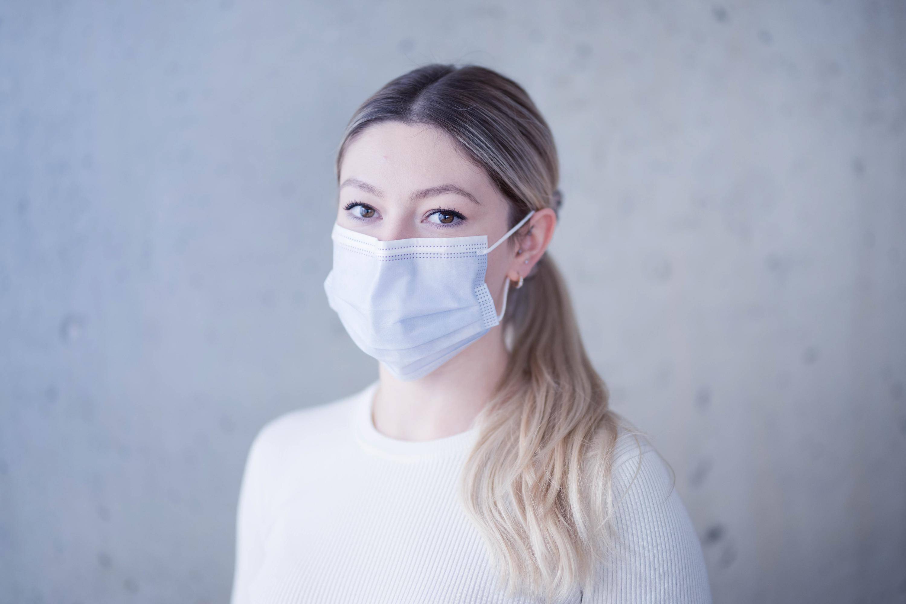 Preisbild für NITRAS SOFT PROTECT, medizinische Gesichtsmaske, hellblau, EN 14683, Box à 50 Stück
