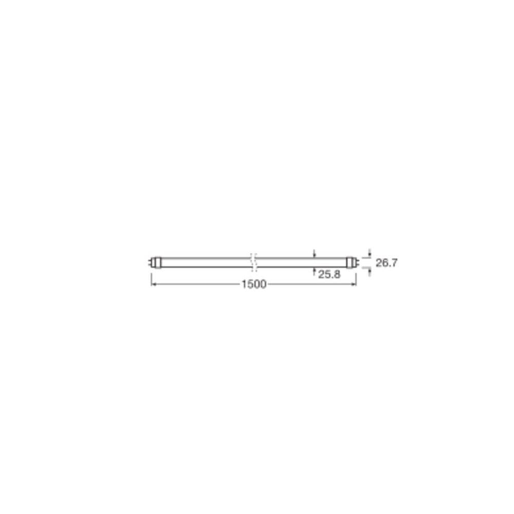 Ledvance LED Röhre T8 EM Value (EM/Mains) Ultra Output 29W 3500lm - 840 Kaltweiß | 150cm - Ersatz-3
