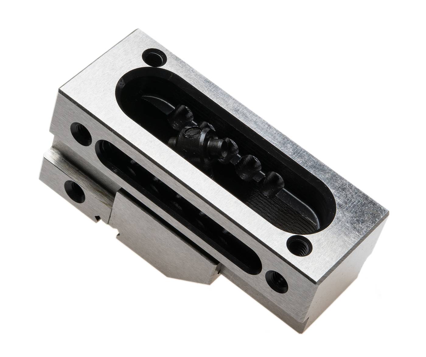 Sorotec Niederzugschraubstock BG25 - Backenbreite 25 mm | Backenhöhe 9,15 mm | Spannweite 22 mm-2