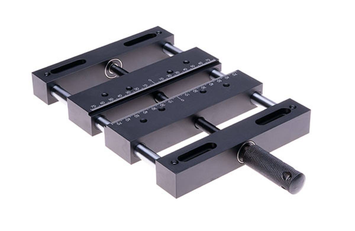 Sorotec Zentrierschraubstock MS2 - selbstzentrierend | Backenbreite 160 mm | Backenhöhe 26 mm | Spannweite 92 mm-0