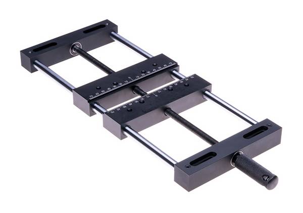 Sorotec Zentrierschraubstock MS1 - selbstzentrierend | Backenbreite 160 mm | Backenhöhe 26 mm | Spannweite 242 mm