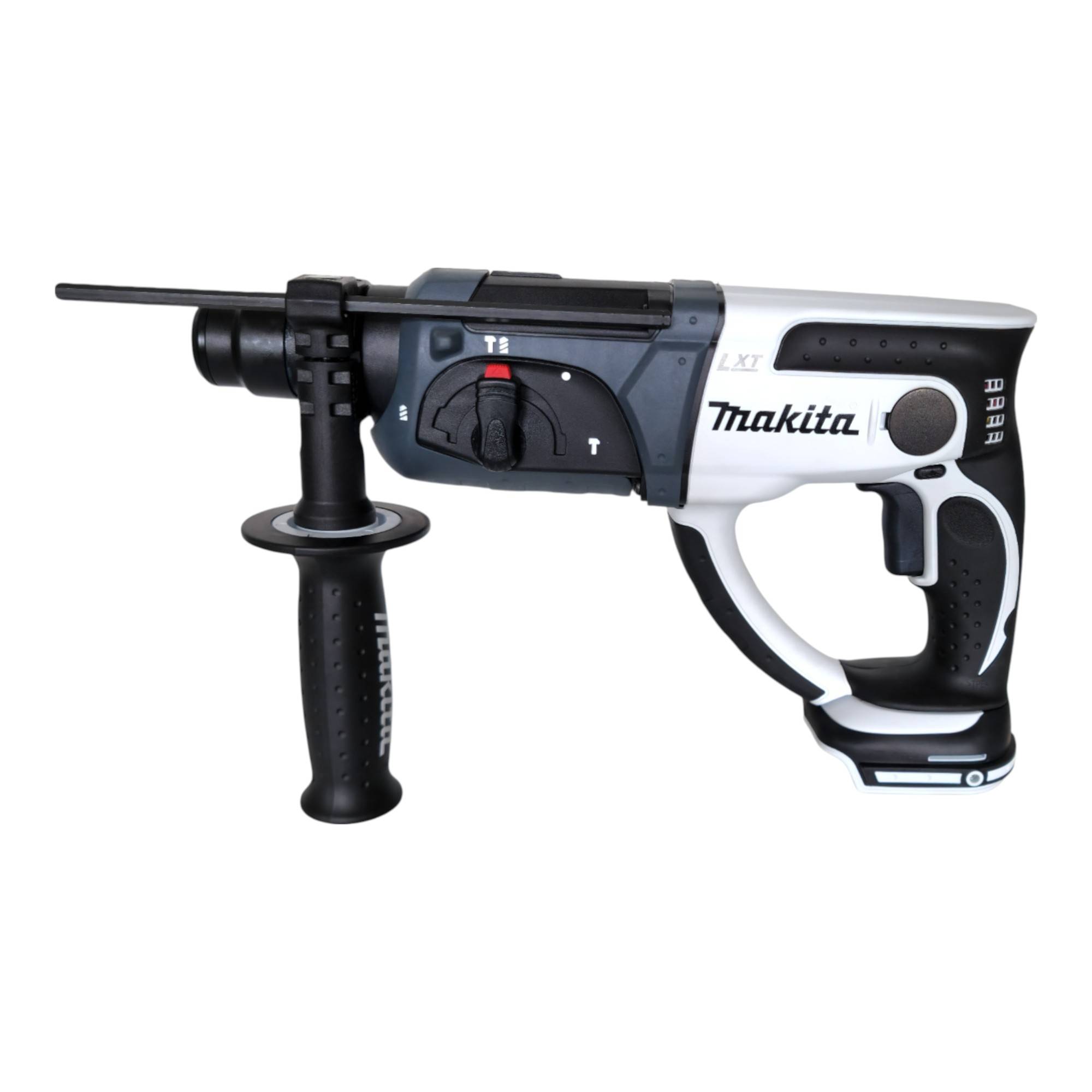 Makita DHR 202 RFJW Akku Bohrhammer 18 V 20 mm 2,0 J weiß + 2x Akku 3,0 Ah + Ladegerät + Makpac-3