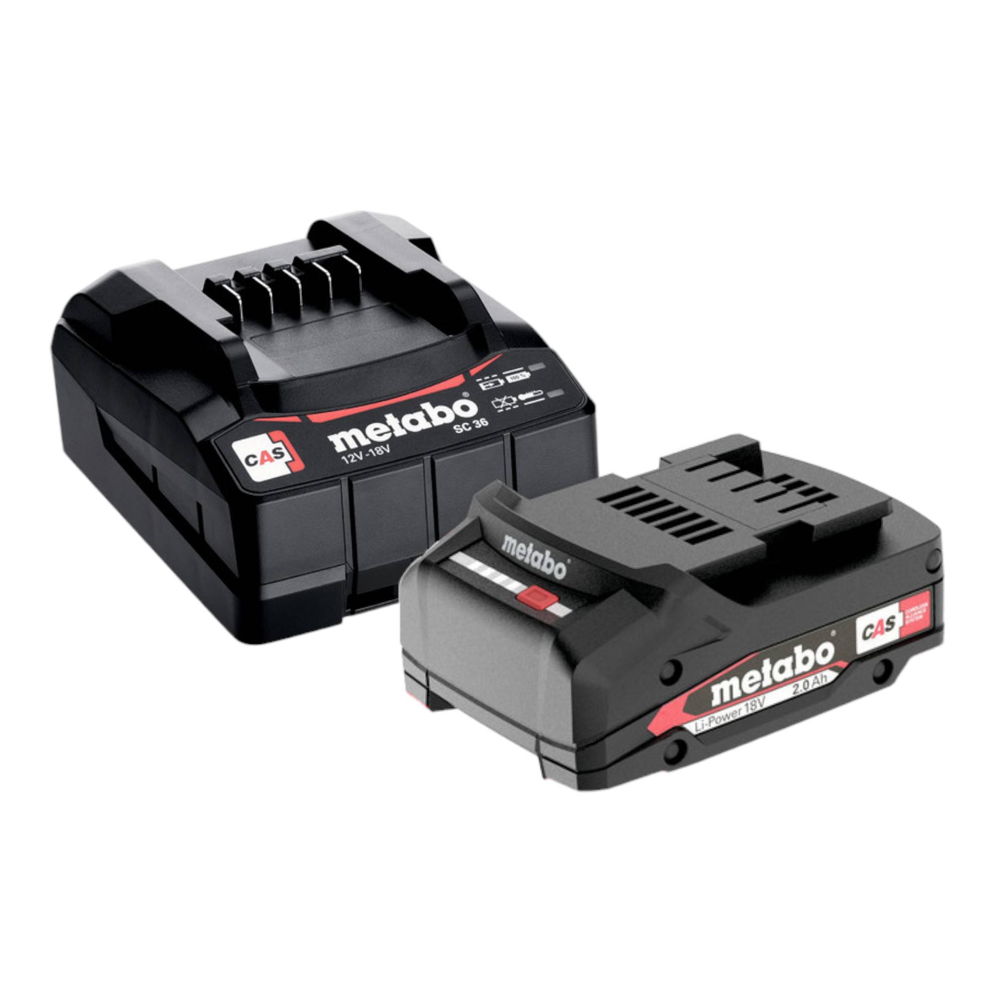 Metabo STA 18 LTX 100 Akku Stichsäge 18 V 100 mm Brushless + 1x Akku 2,0 Ah + Ladegerät-1