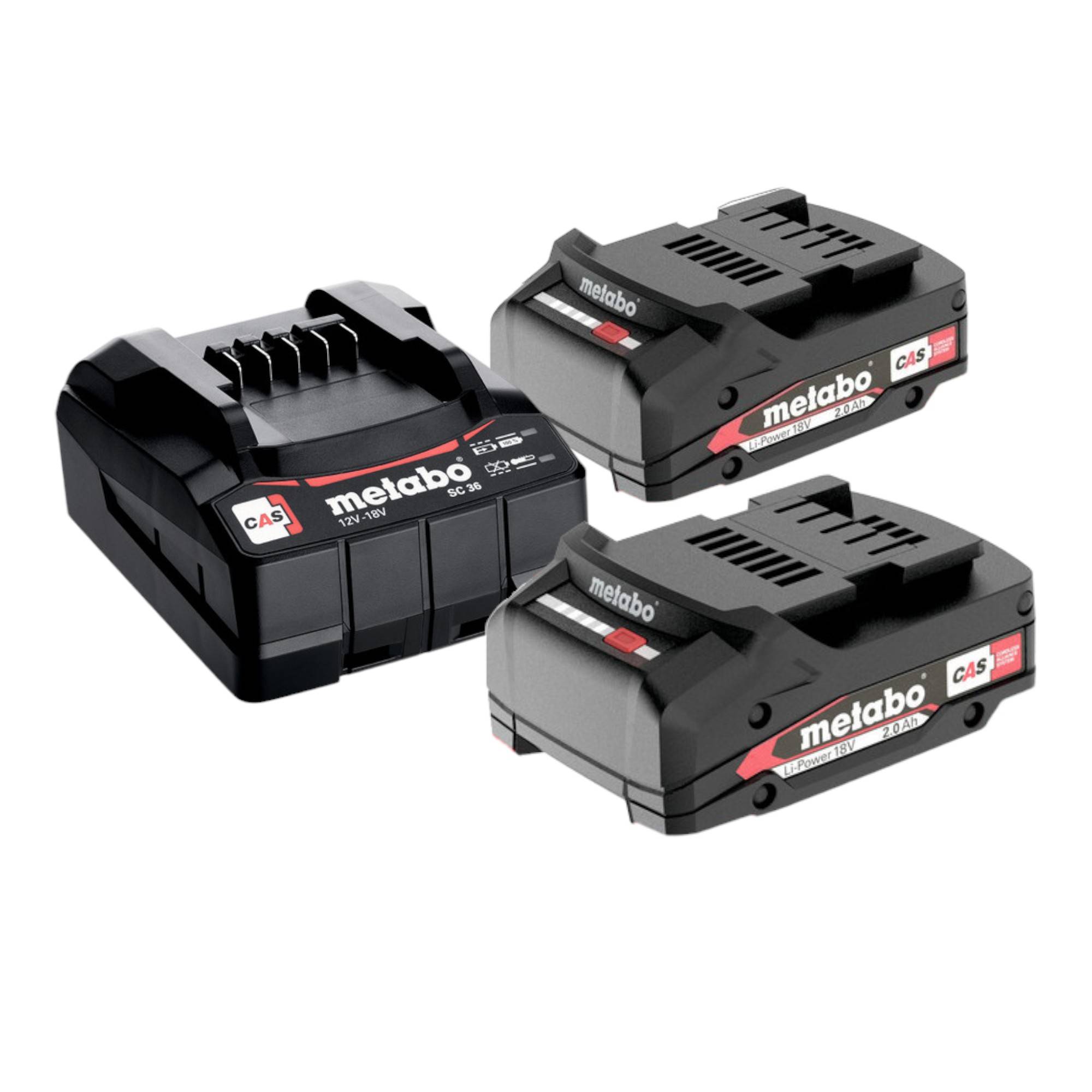 Metabo STA 18 LTX 100 Akku Stichsäge 18 V 100 mm Brushless + 2x Akku 2,0 Ah + Ladegerät-1