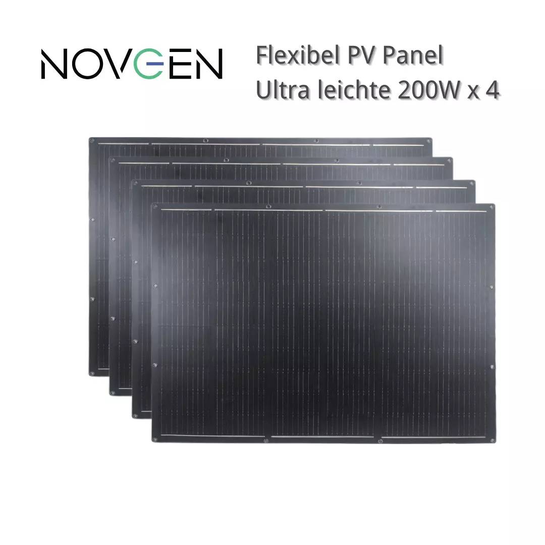 Novgen NOVS 200 FLEXI MODULE (4 stück/karton) für Balkonkraftwerk-0