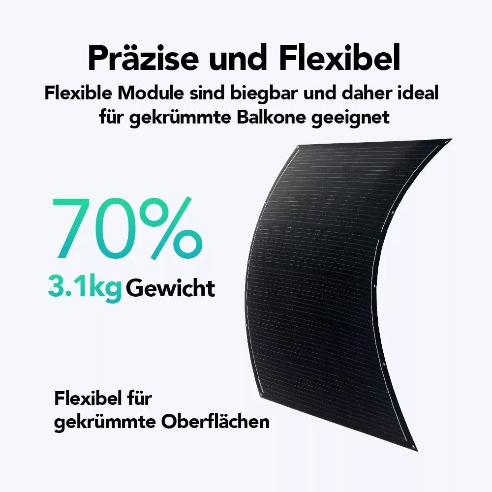 Novgen NOVS 200 FLEXI MODULE (4 stück/karton) für Balkonkraftwerk-1