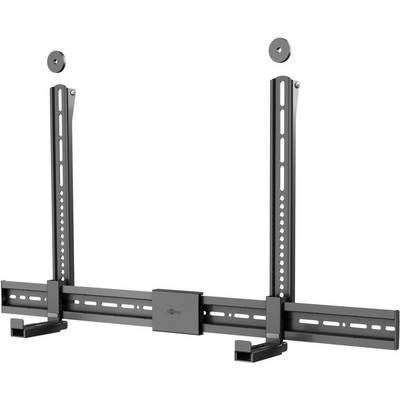 Goobay 70828 Universal Soundbar-Halterung für TV & Wand, VESA bis 800x400, bis 15 kg, Tiefenverstellbar, Schwarz-0