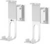 Goobay 71348 2x Lautsprecherwandhalterung für Sonos Sonos One / One SL / Play, neig und schwenkbar, aus Stahl, Weiß