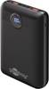 Goobay 65869 Dünne Powerbank 20000 mAh, USB-C & 2x USB-A, 22 W Power Delivery/Quick Charge, Digitale LED-Anzeige