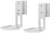 Goobay 71982 2x Lautsprecherwandhalterung für Sonos Era 100, neig und schwenkbar, aus Stahl, Weiß