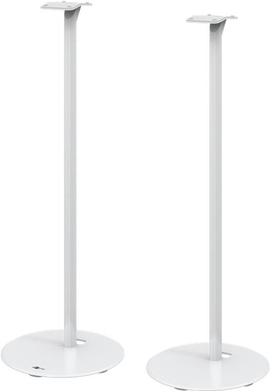 Goobay 71985 2x Lautsprecherständer für Sonos Era 300, mit integriertem Kabelkanal, 71,5 cm Höhe, Weiß-0