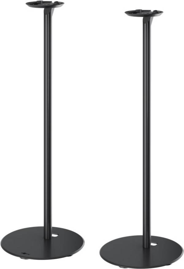 Goobay 71026 2x Lautsprecherständer für Sonos Era 100, mit integriertem Kabelkanal, 71,5 cm Höhe, Schwarz