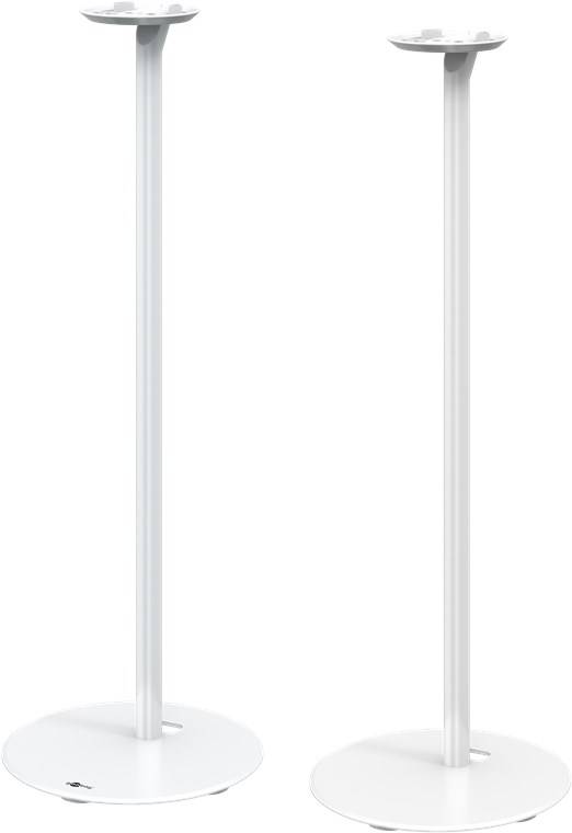 Goobay 71983 2x Lautsprecherständer für Sonos Era 100, mit integriertem Kabelkanal, 71,5 cm Höhe, Weiß-0