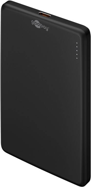 Goobay Magnetische Powerbank 5000 mAh, MagSafe Powerbank, USB-C, 20 W PD kompatibel mit Google Pixel, Apple iPhone-0