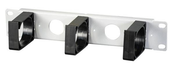 EFB-Elektronik 691820TS.2, 10" 1HE Kabelführungspanel, RAL9005