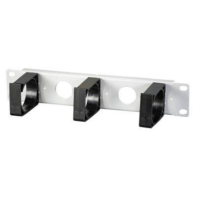 EFB-Elektronik 691820TS.2, 10" 1HE Kabelführungspanel, RAL9005-0