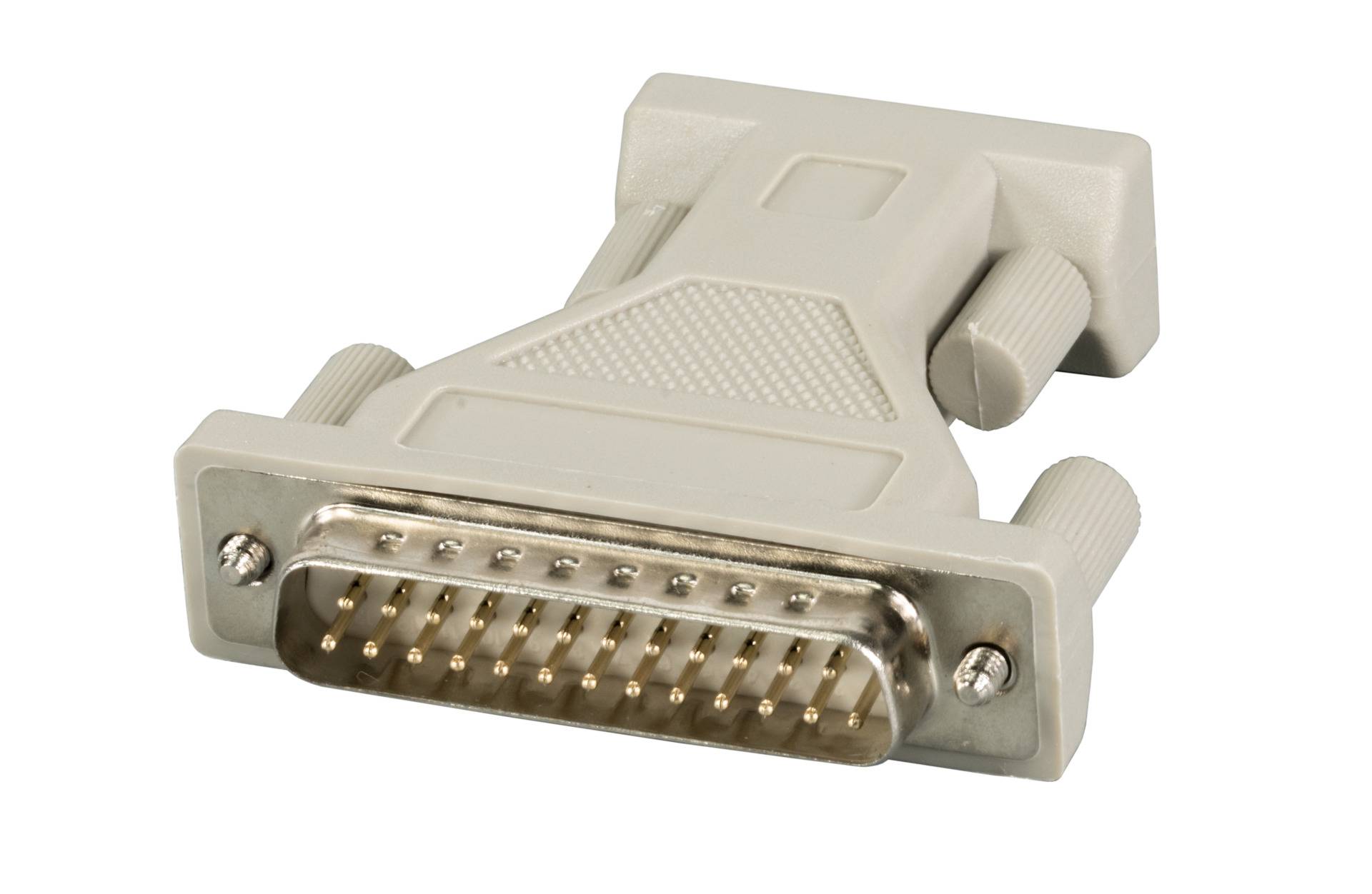 EFB-Elektronik EB914, Adapter, Dsub 9 auf DSub 25, Bu.-St., beige-1
