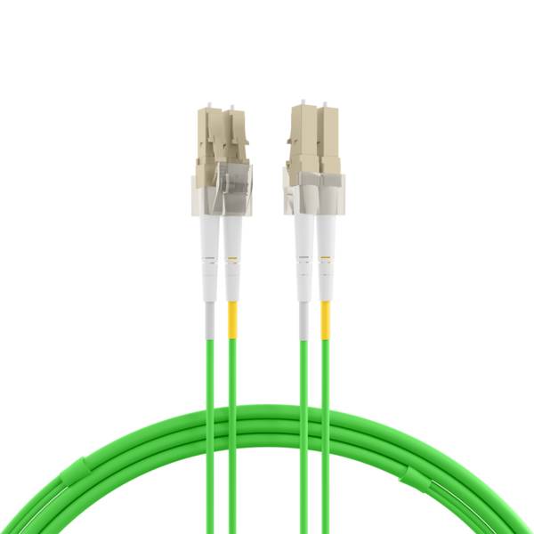 EFB-Elektronik IPL-DR-LCULCU-5-0050, INFRALAN Duplex Patchkabel LC-LC OM5 0,5m LSZH 2mm limettengrün