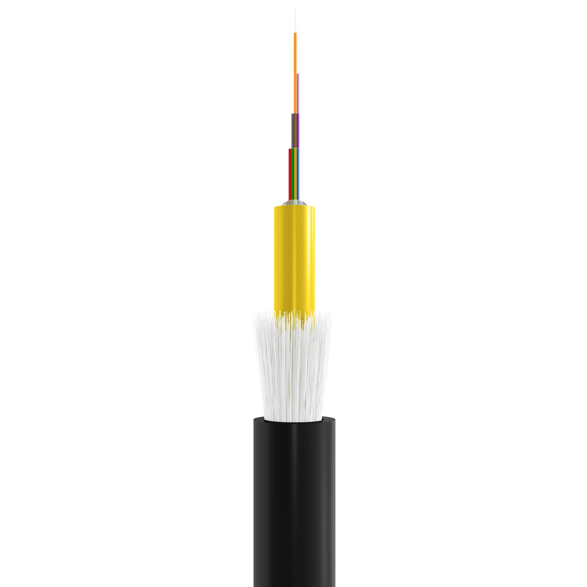 U-DQ ZN BH OM4 12G 1x12 Eca 3000N LSZH schwarz - Kabel - Netzwerk-4