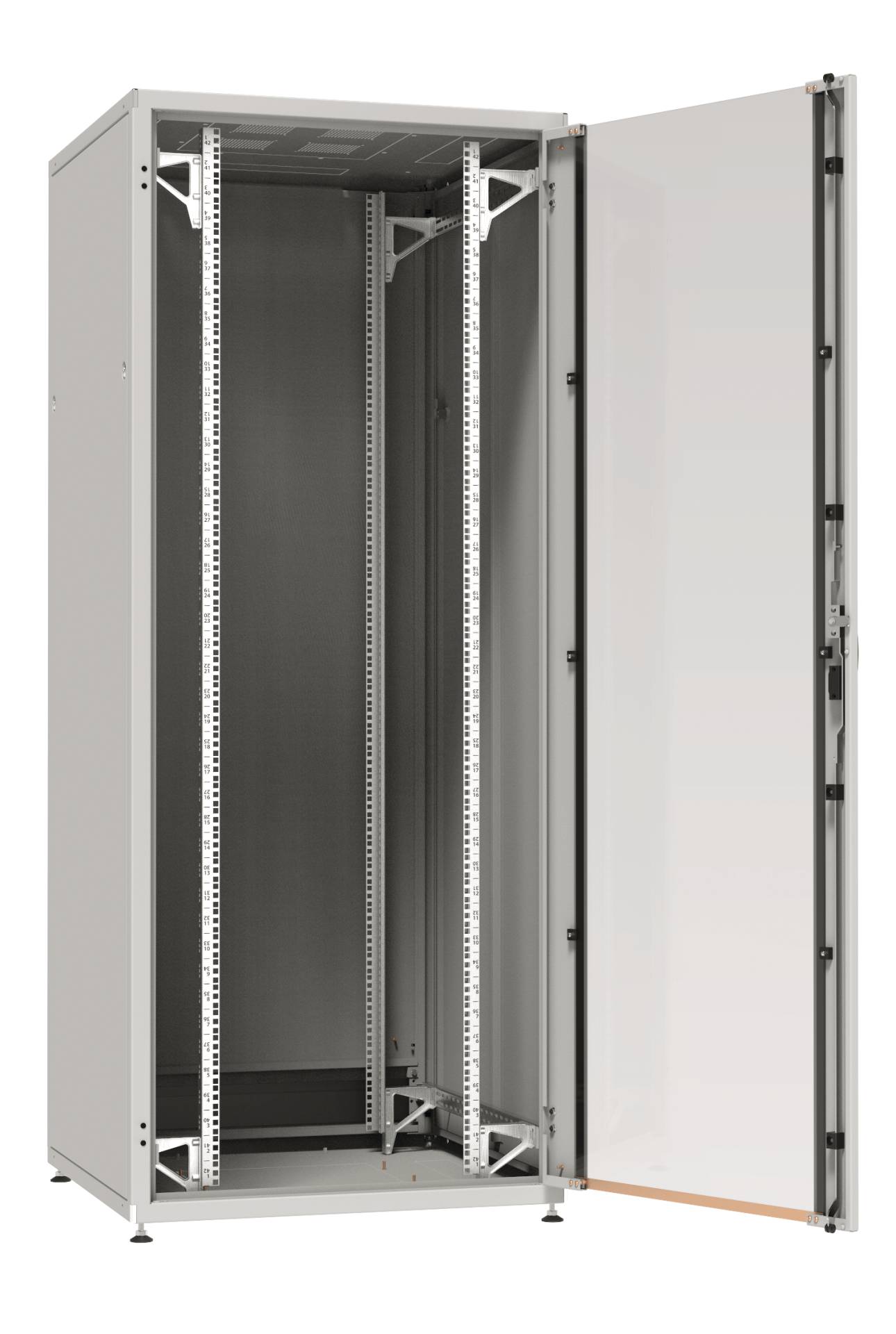 EFB Netzwerkschrank PRO 42HE, 800x1200 mm, RAL7035-1