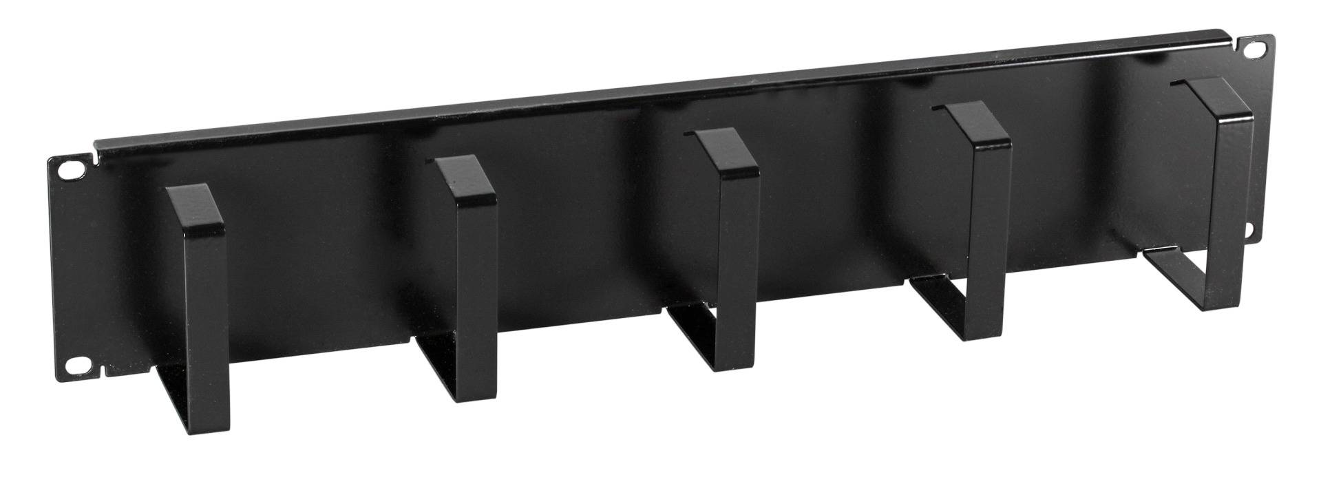 EFB Elektronik 699998NTS, Kabelhalter, Rack, Stahl, Schwarz-1