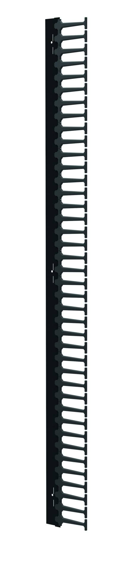 EFB-Elektronik ESV-VKK42.GR, Vertikaler Kabelkamm für ESV 42HE, 1 Stück, RAL7035-0