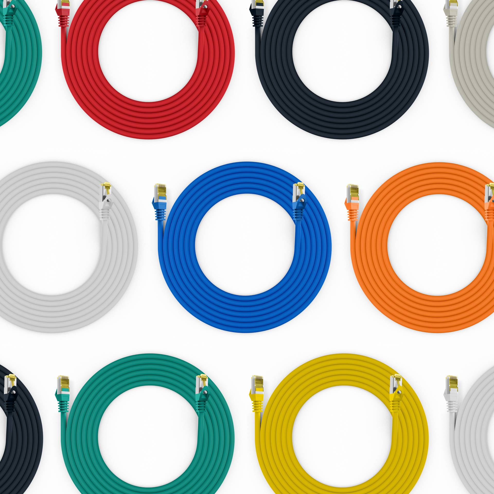 EFB Elektronik EFB-Elektronik - Patch-Kabel - RJ-45 (M) bis RJ-45 (M) - 1 m - 6.-1