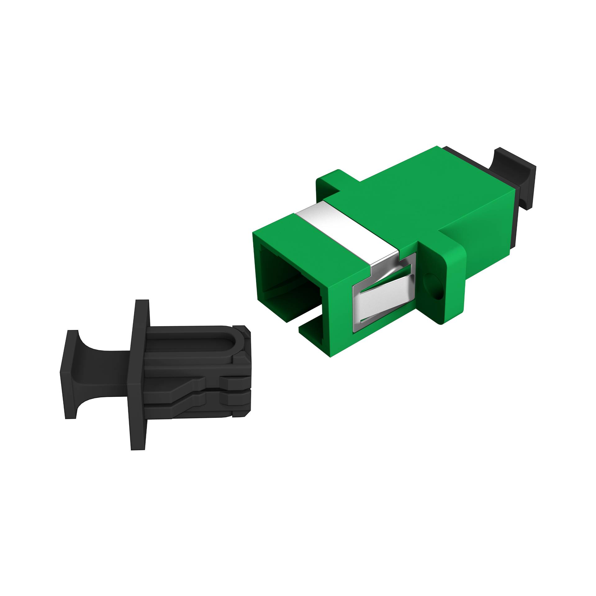 EFB-Elektronik 53302.32, Kupplung SC/APC Simplex OS2 grün-2