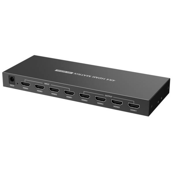 EFB-Elektronik IDATA-HDMI-MX44, HDMI2.0 Matrix Switch 4IN-4OUT 4K@60Hz