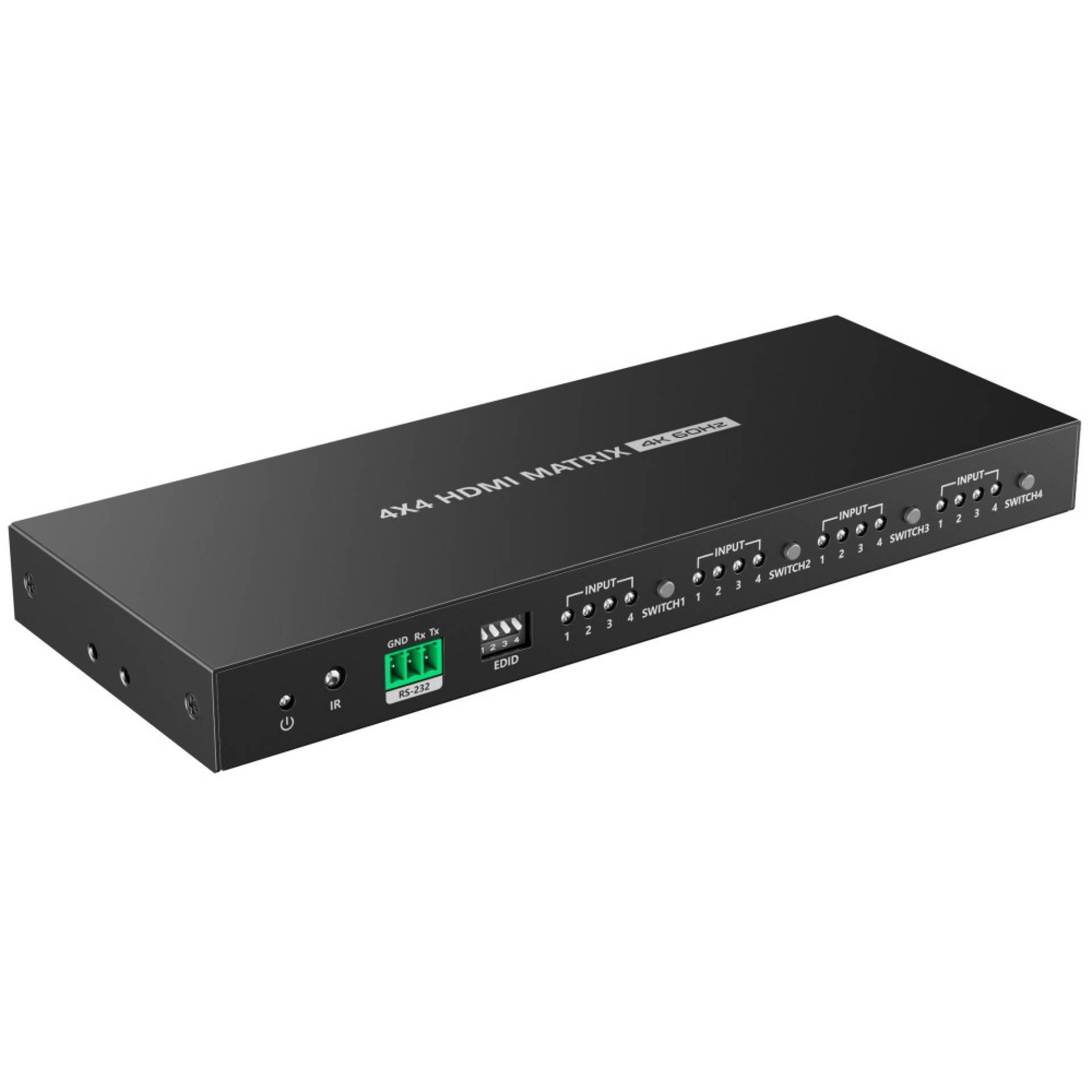 EFB-Elektronik IDATA-HDMI-MX44, HDMI2.0 Matrix Switch 4IN-4OUT 4K@60Hz-1