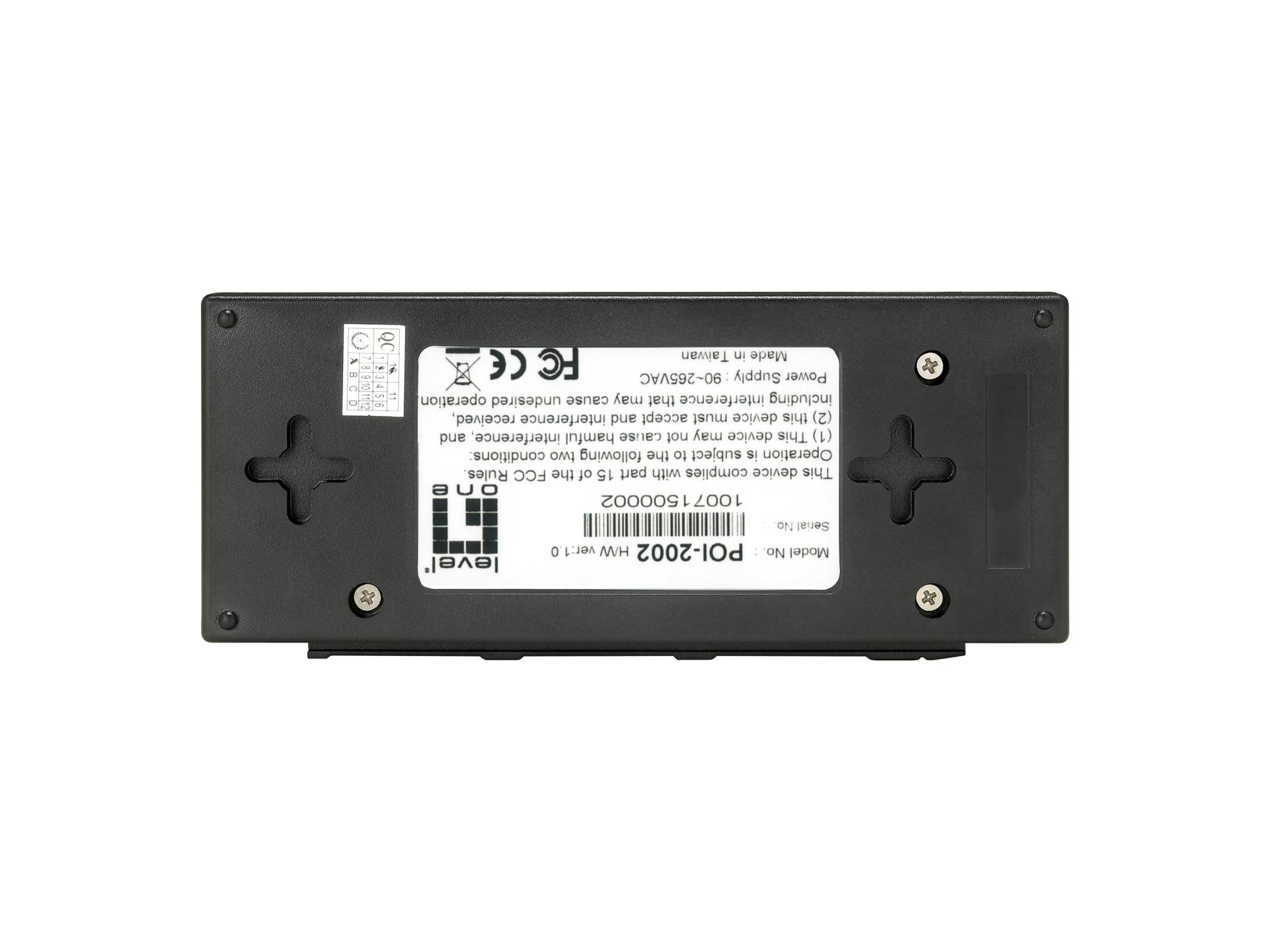 EFB-Elektronik PoE Injektor 802.3af POI-2002-2
