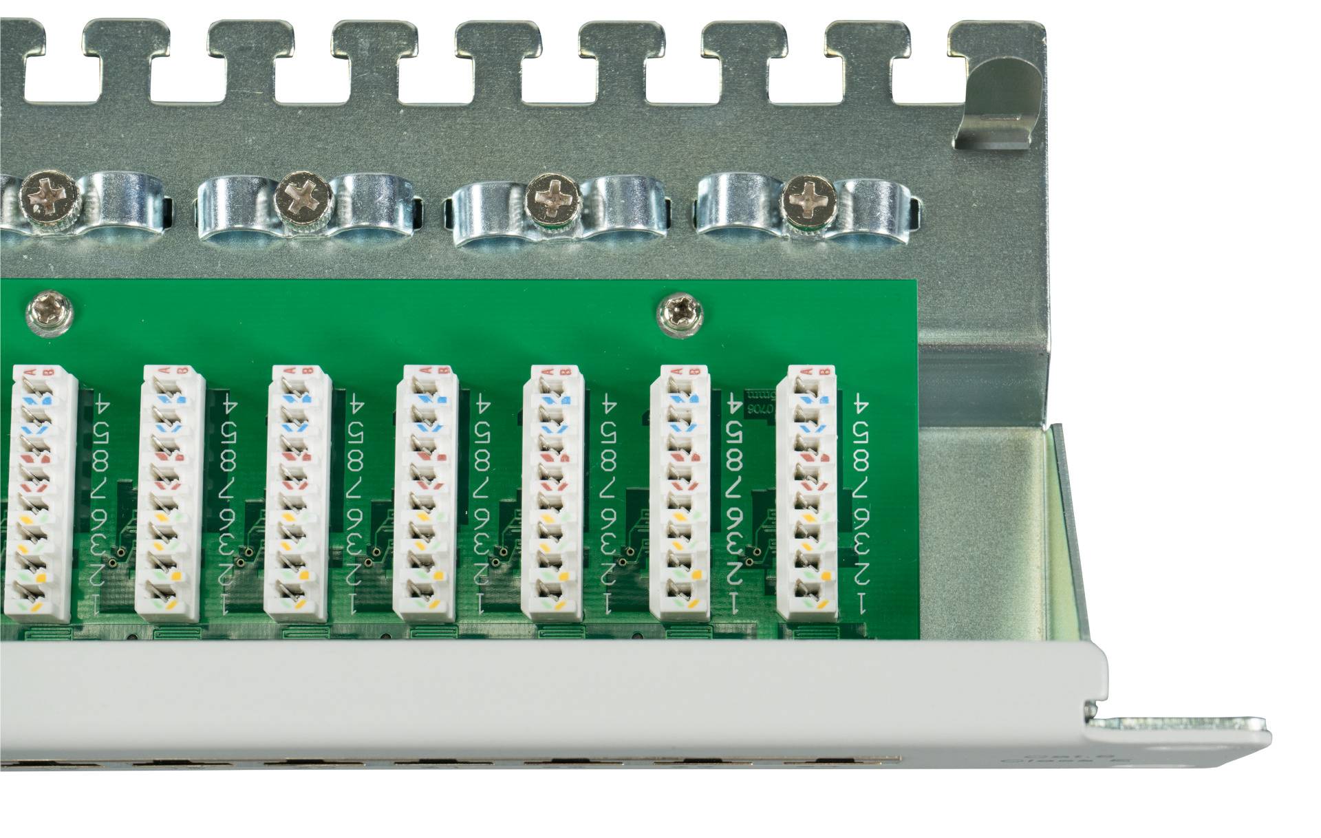 EFB Elektronik EFB-Elektronik Patch Panel RJ-45 X 24 Grau RAL 7035 1U 48,3 cm 19" Patch-Panel-3
