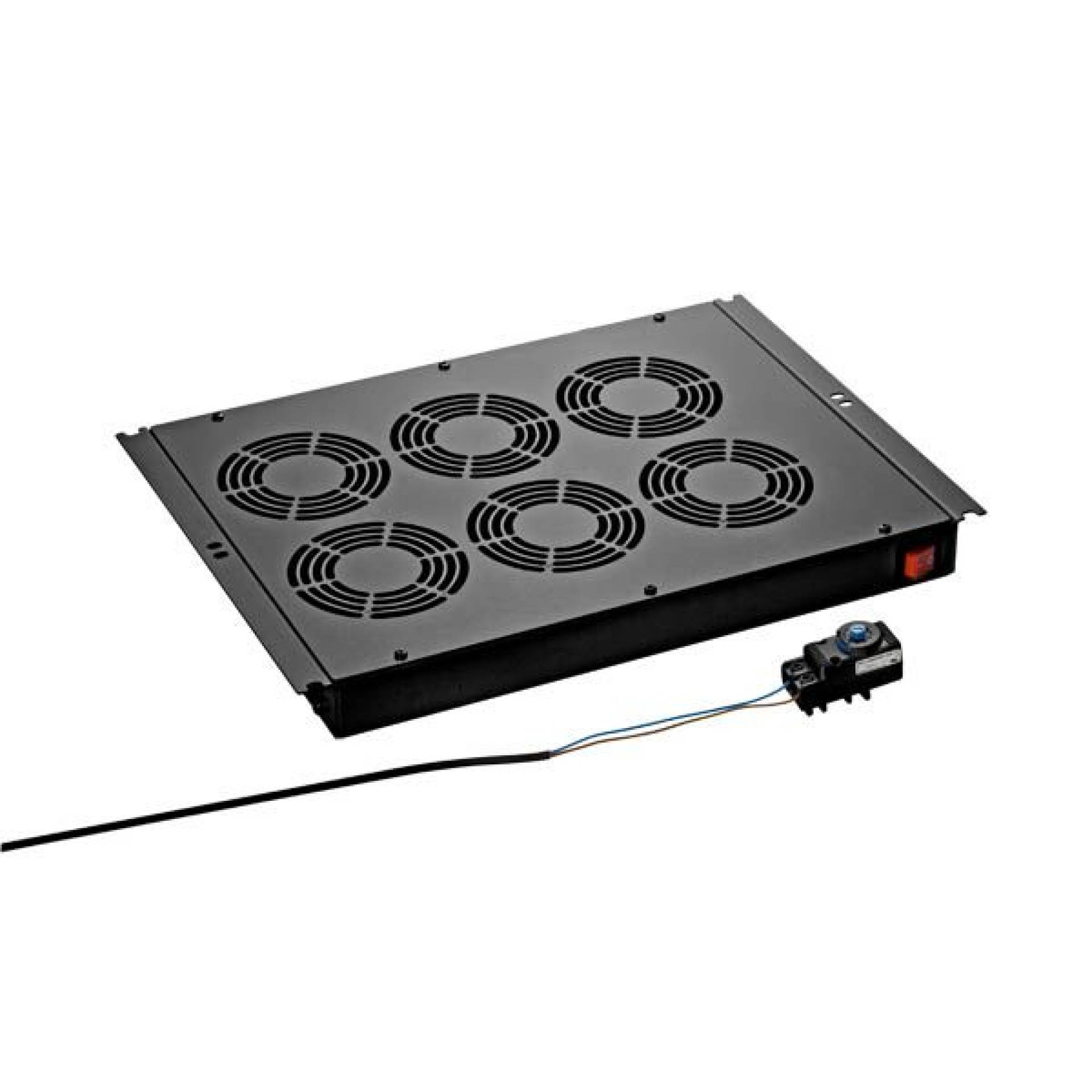EFB Elektronik EFB-Elektronik - Rack-Lüftereinsatz (230 V) mit Thermostat (6 Lüfter)-1