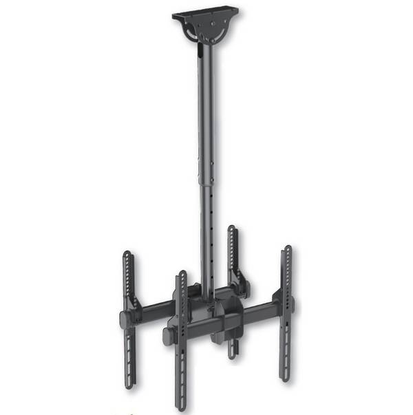 EFB-Elektronik ICA-CPLB-944D, Teleskop Universal Deckenhalterung für 2 LED LCD TV 32"-55"