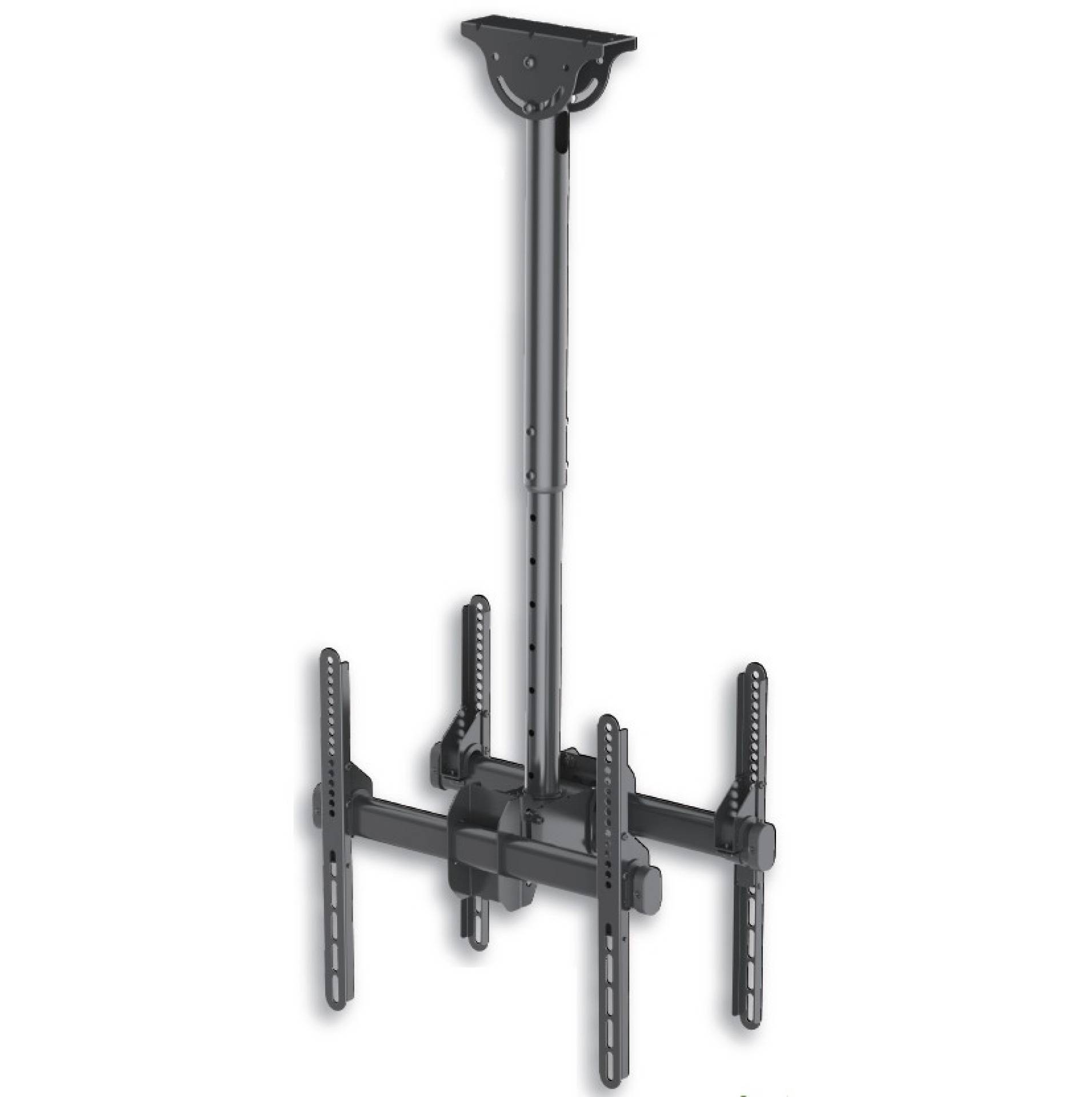 EFB-Elektronik ICA-CPLB-944D, Teleskop Universal Deckenhalterung für 2 LED LCD TV 32"-55"-1