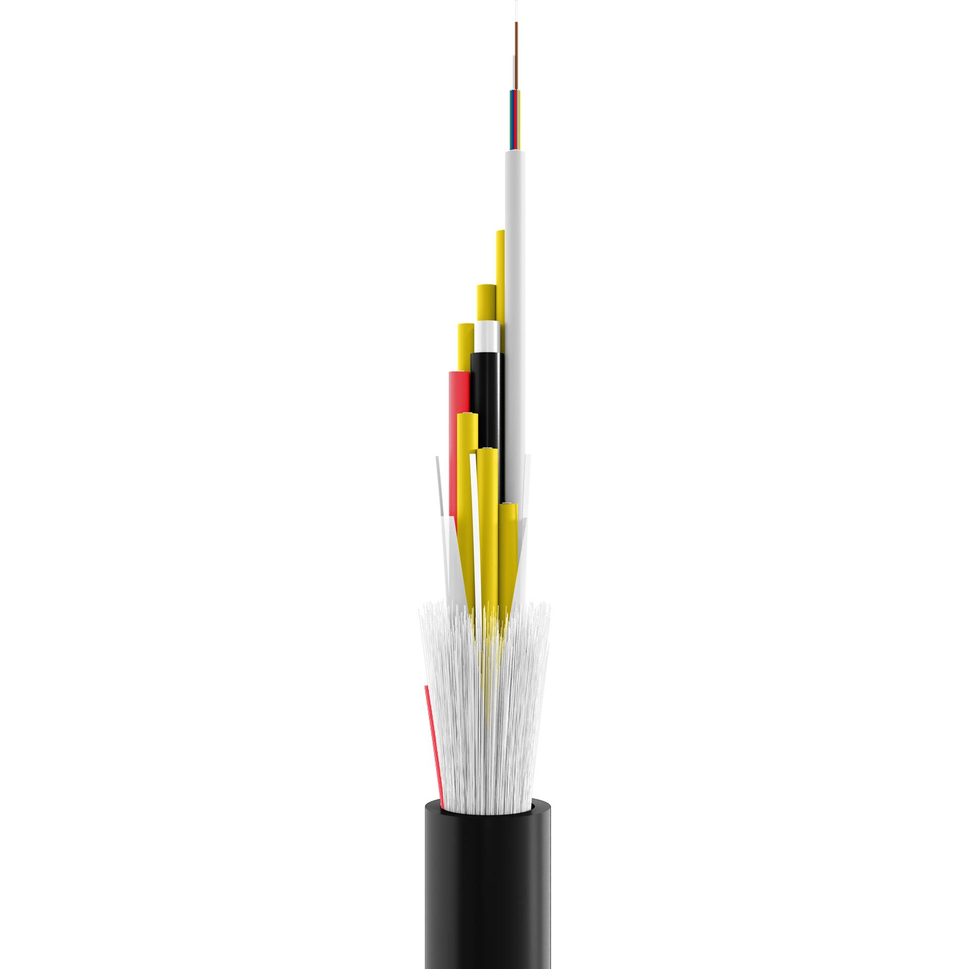 EFB 54548.1DOM5-E5 INFRALAN® U-DQ(ZN)BH OM5 48G (4x12) Eca 5000N LSZH schwarz 11-4