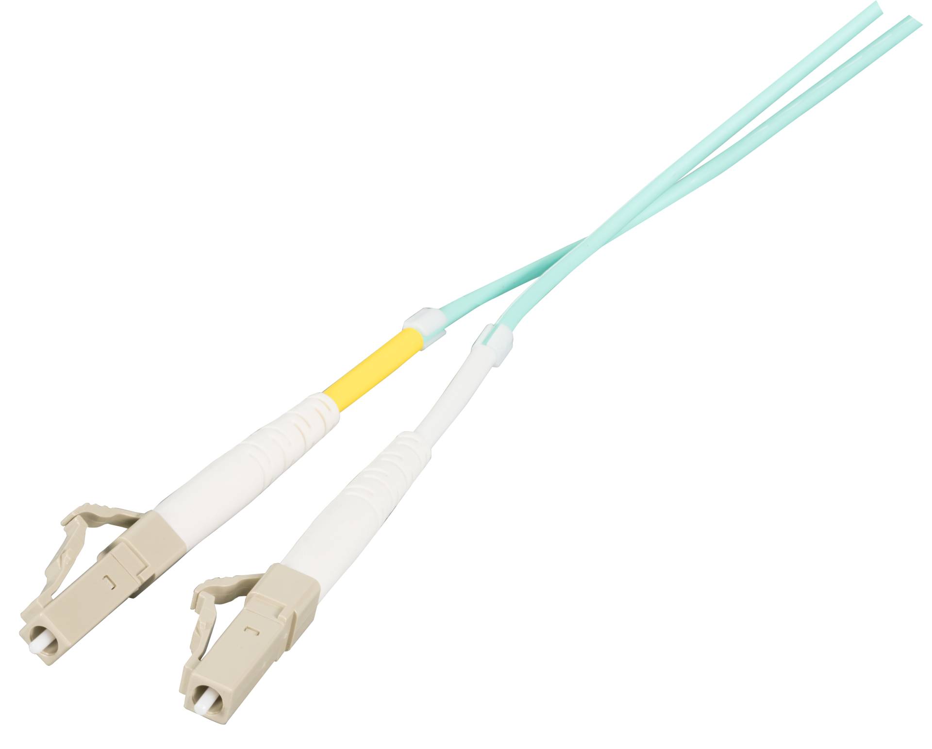 IP67 Kabelverschraubung, M25, LC-D Stecker auf LC-D Stecker, OM3, 2m-1